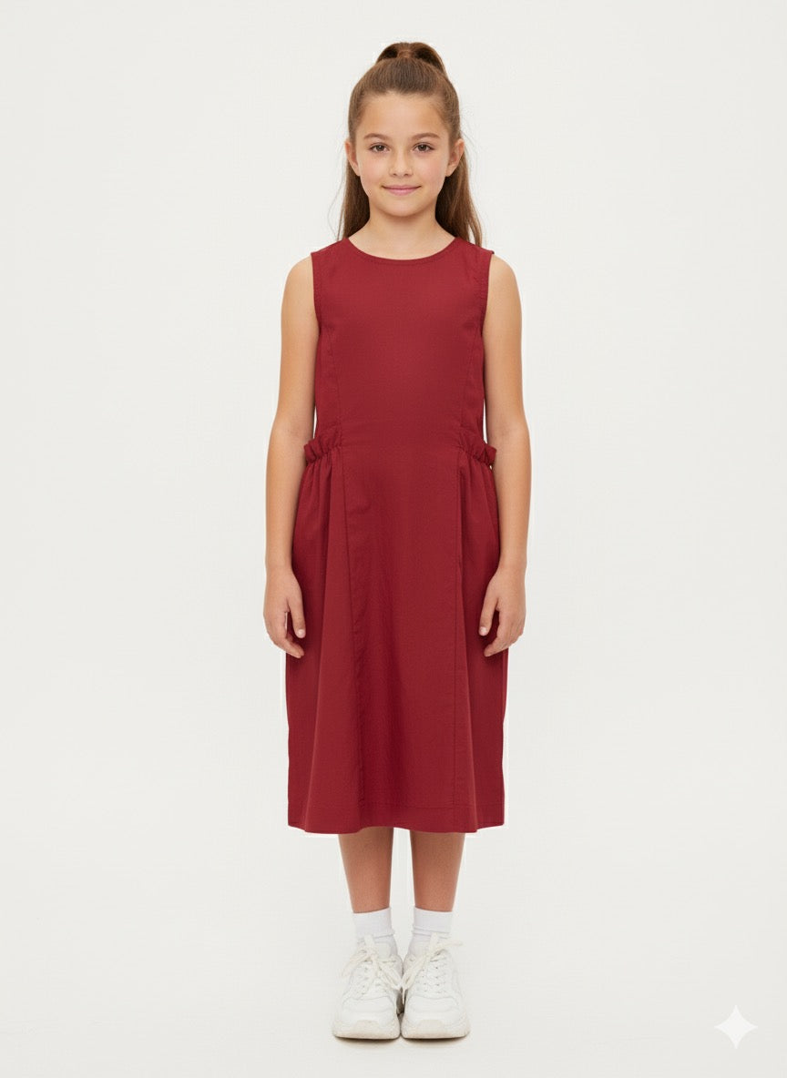 Spring Breeze Red Dress