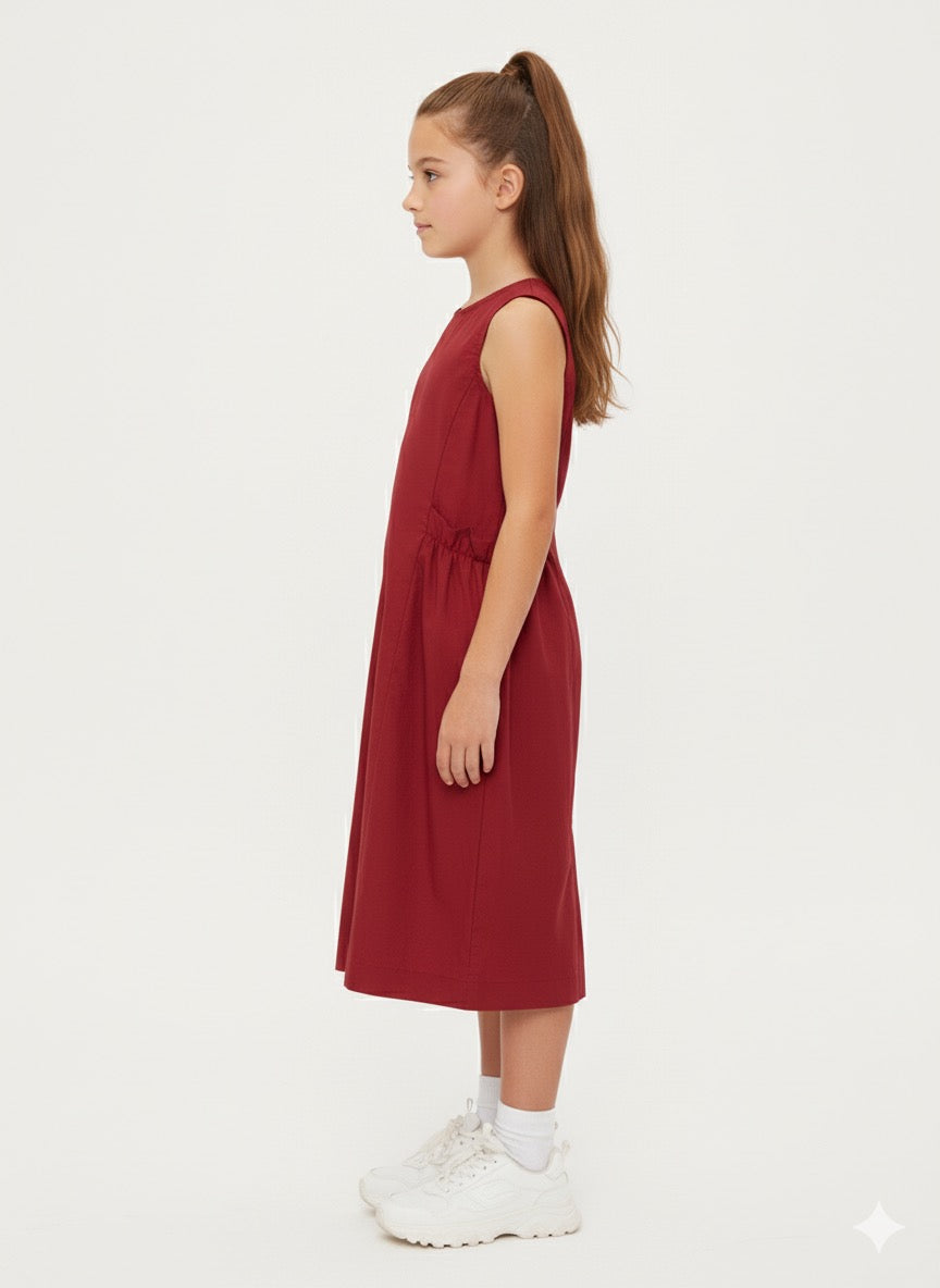 Spring Breeze Red Dress